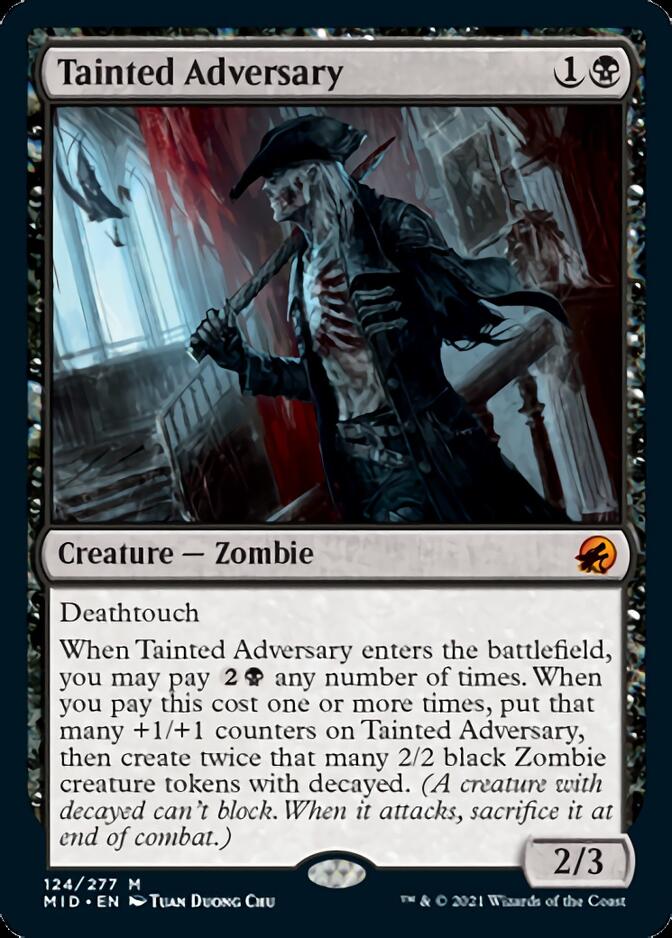 Tainted Adversary [Innistrad: Midnight Hunt] | Enigma On Main