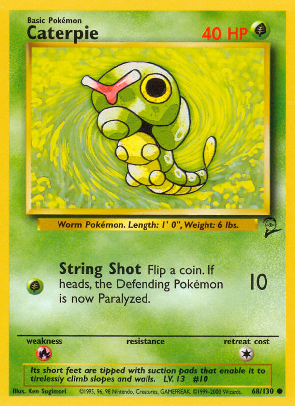 Caterpie (68/130) [Base Set 2] | Enigma On Main