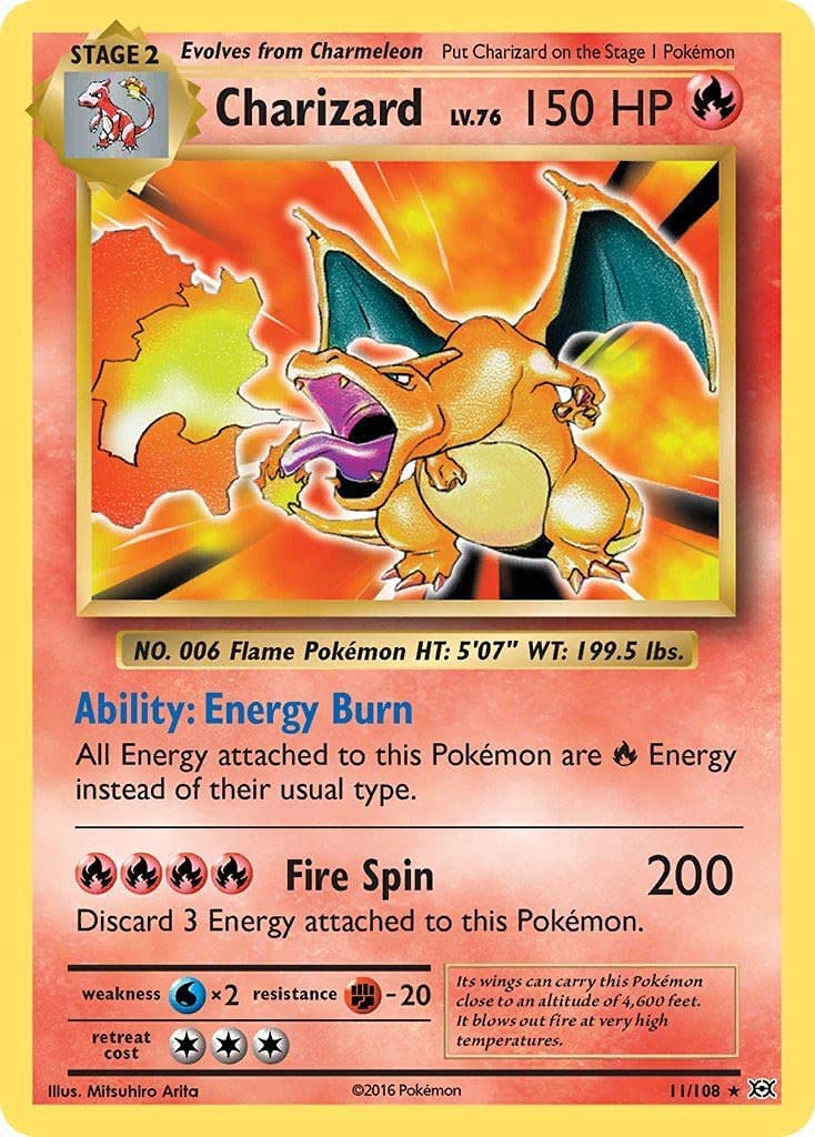 Charizard (11/108) [XY: Evolutions] | Enigma On Main