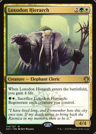 Loxodon Hierarch [GRN Guild Kit] | Enigma On Main