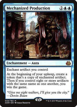 Mechanized Production [Aether Revolt Promos] | Enigma On Main