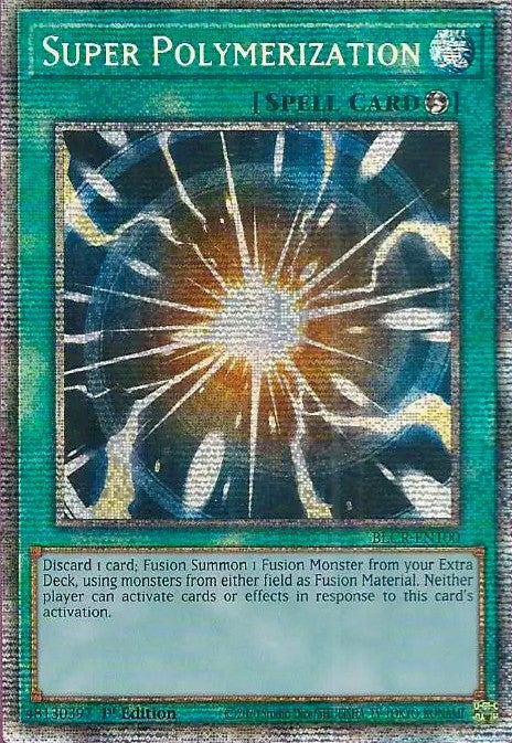 Super Polymerization [BLCR-EN100] Starlight Rare | Enigma On Main