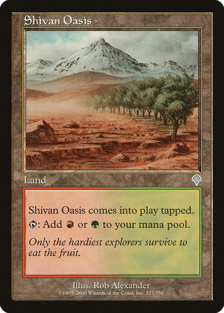 Shivan Oasis [Invasion] | Enigma On Main