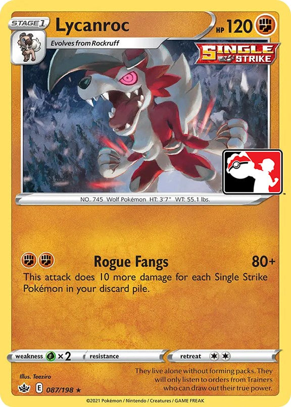 Lycanroc (087/198) [Prize Pack Series One] | Enigma On Main