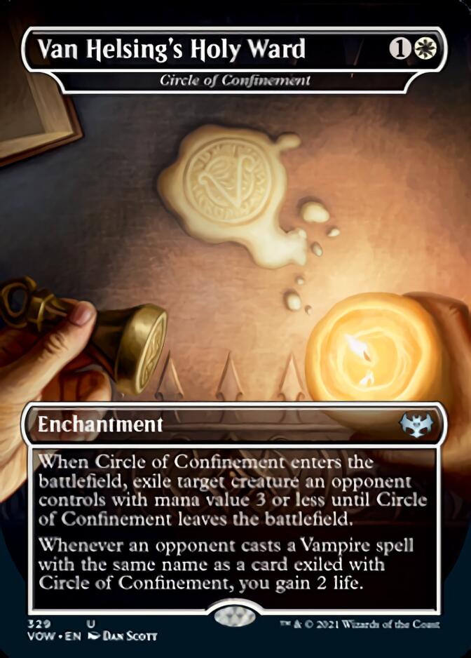 Circle of Confinement - Van Helsing's Holy Ward [Innistrad: Crimson Vow] | Enigma On Main