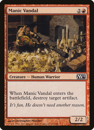 Manic Vandal [Magic 2012] | Enigma On Main