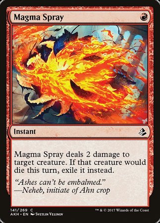 Magma Spray [Amonkhet] | Enigma On Main