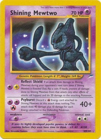 Shining Mewtwo (109/105) [Neo Destiny Unlimited] | Enigma On Main