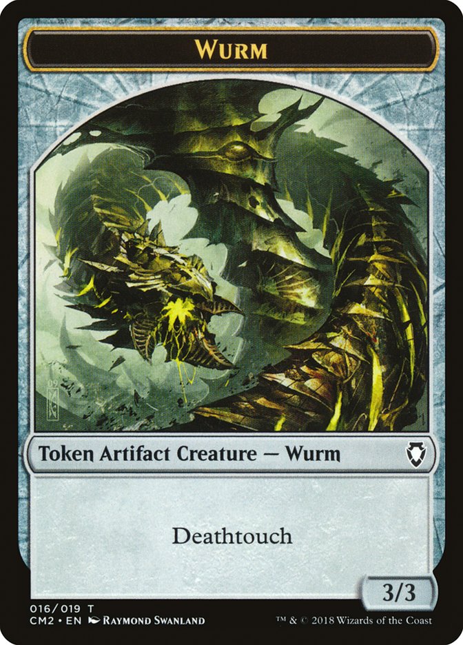 Wurm (Deathtouch) [Commander Anthology Volume II Tokens] | Enigma On Main