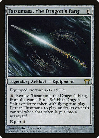 Tatsumasa, the Dragon's Fang [Champions of Kamigawa] | Enigma On Main