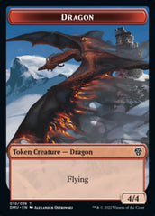 Soldier // Dragon Double-sided Token [Dominaria United Tokens] | Enigma On Main