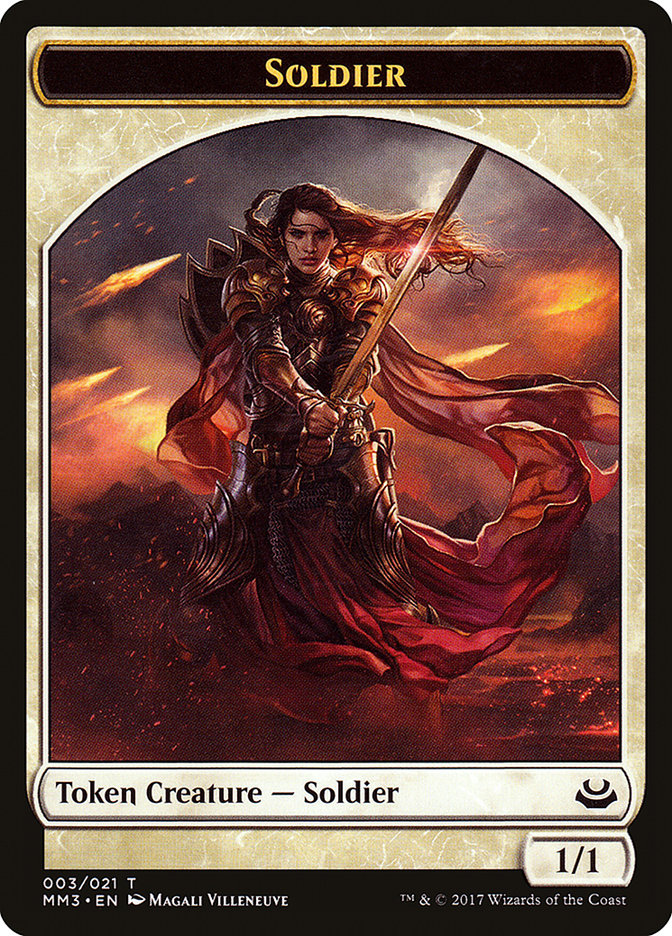 Soldier (003/021) [Modern Masters 2017 Tokens] | Enigma On Main