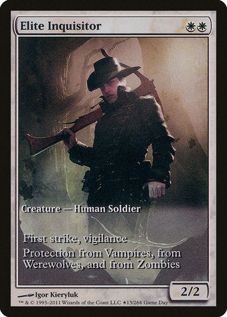 Elite Inquisitor [Innistrad Promos] | Enigma On Main