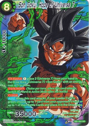 Son Goku, Hope of Universe 7 (TB1-052) [Collector's Selection Vol. 2] | Enigma On Main