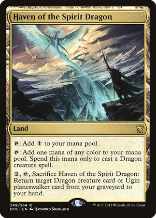 Haven of the Spirit Dragon [Dragons of Tarkir] | Enigma On Main