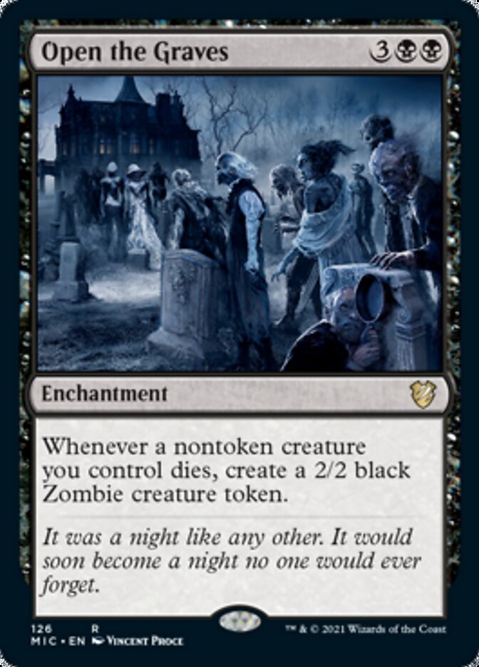 Open the Graves [Innistrad: Midnight Hunt Commander] | Enigma On Main