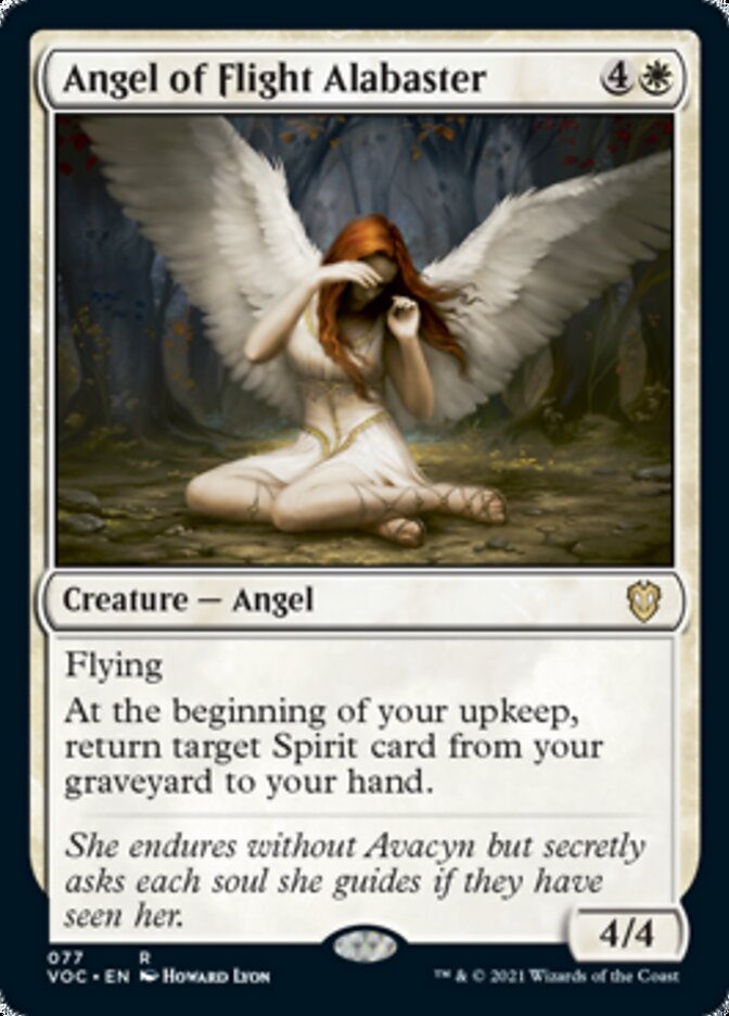 Angel of Flight Alabaster [Innistrad: Crimson Vow Commander] | Enigma On Main