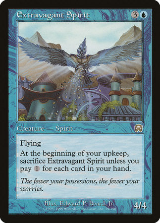 Extravagant Spirit [Mercadian Masques] | Enigma On Main