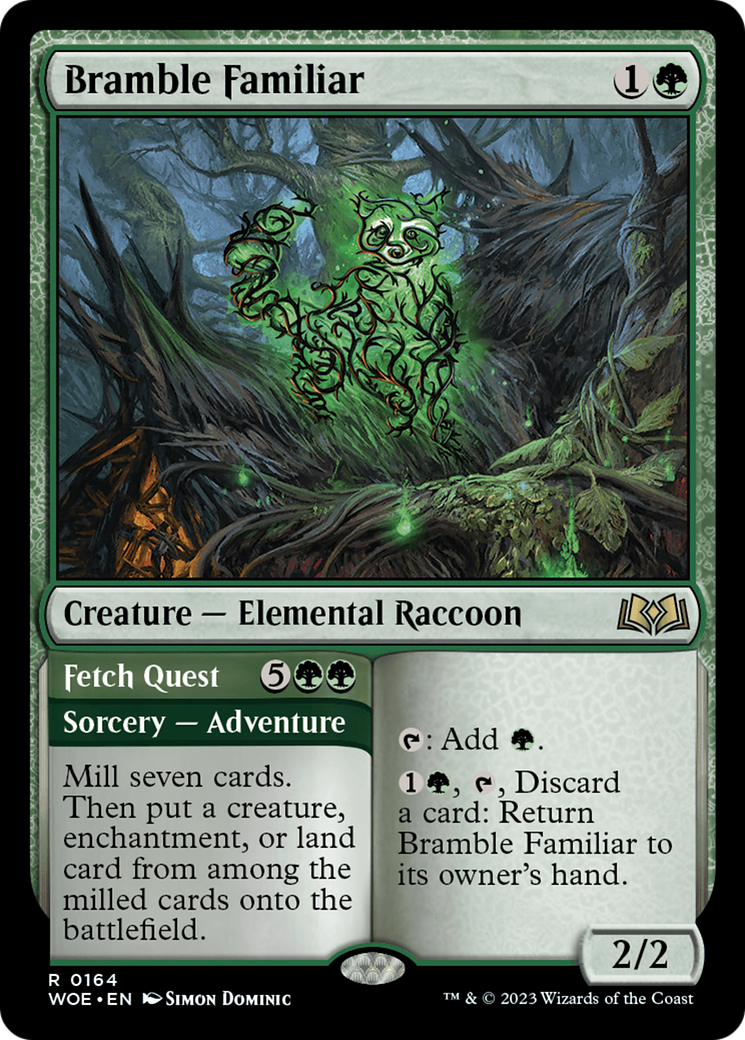 Bramble Familiar // Fetch Quest [Wilds of Eldraine] | Enigma On Main