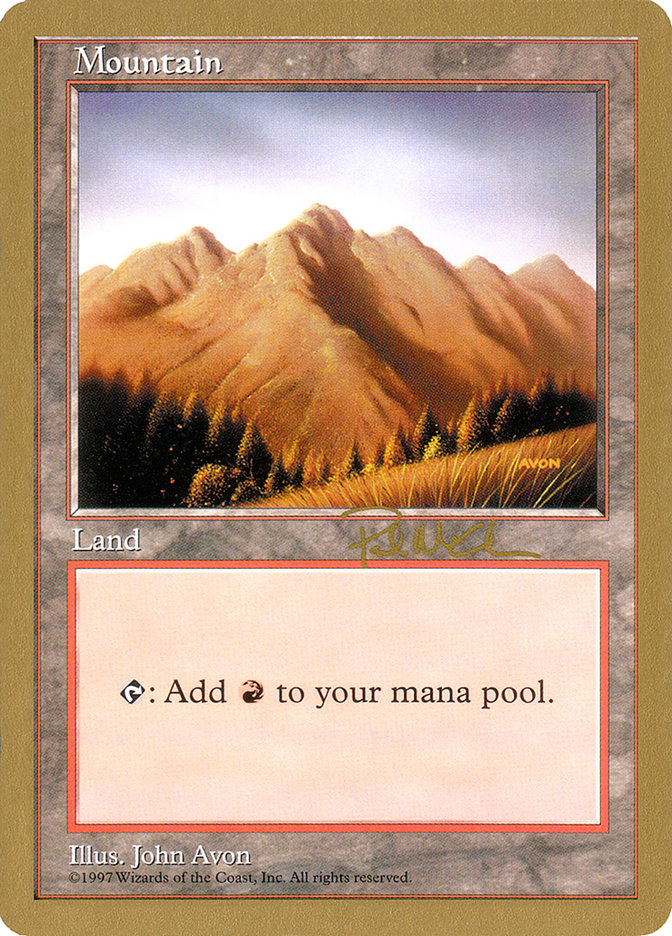 Mountain (pm444) (Paul McCabe) [World Championship Decks 1997] | Enigma On Main