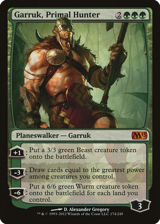 Garruk, Primal Hunter [Magic 2013] | Enigma On Main