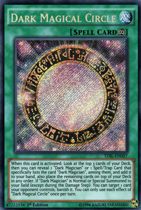 Dark Magical Circle [TDIL-EN057] Secret Rare | Enigma On Main