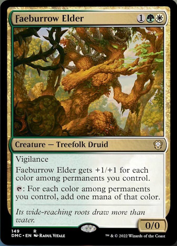 Faeburrow Elder [Dominaria United Commander] | Enigma On Main