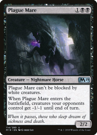 Plague Mare [Core Set 2019] | Enigma On Main