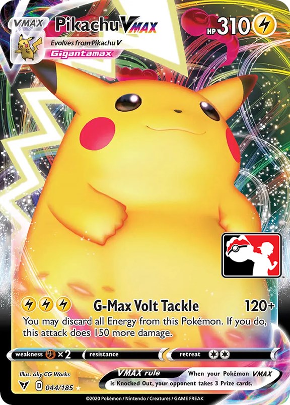 Pikachu VMAX (044/185) [Prize Pack Series One] | Enigma On Main