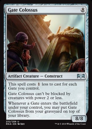 Gate Colossus [Ravnica Allegiance] | Enigma On Main