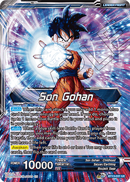 Son Gohan // SS2 Son Gohan, Pushed to the Brink (Uncommon) [BT13-031] | Enigma On Main