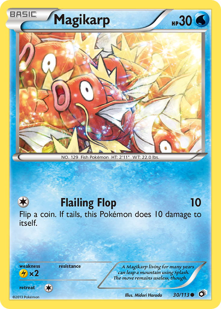 Magikarp (30/113) [Black & White: Legendary Treasures] | Enigma On Main