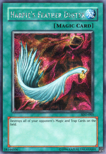 Harpie's Feather Duster [SDD-003] Secret Rare | Enigma On Main