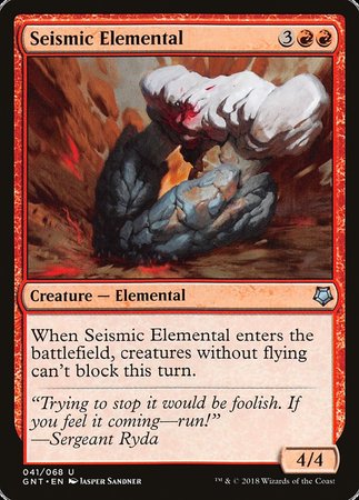 Seismic Elemental [Game Night] | Enigma On Main