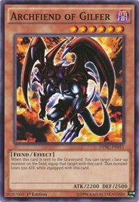 Archfiend of Gilfer [Duelist Pack: Battle City] [DPBC-EN011] | Enigma On Main