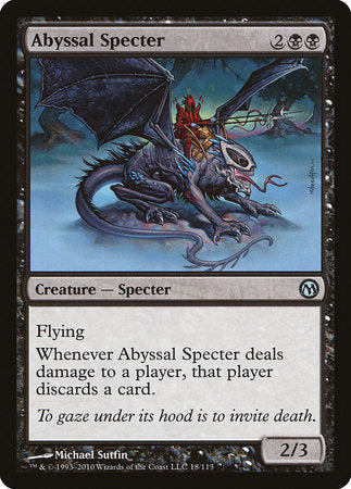 Abyssal Specter [Duels of the Planeswalkers] | Enigma On Main