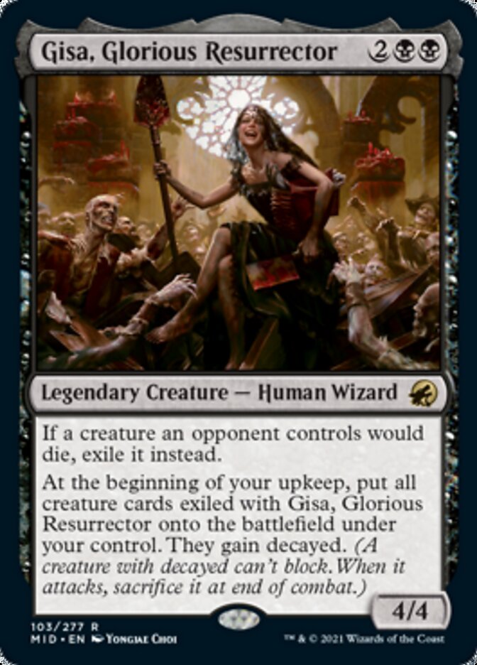 Gisa, Glorious Resurrector [Innistrad: Midnight Hunt] | Enigma On Main