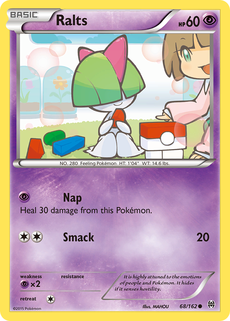 Ralts (68/162) [XY: BREAKthrough] | Enigma On Main