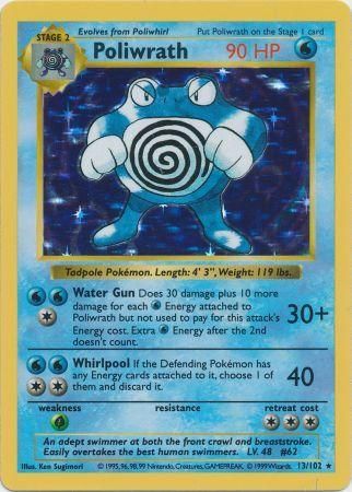 Poliwrath (13/102) [Base Set Shadowless Unlimited] | Enigma On Main