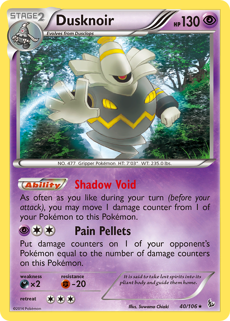 Dusknoir (40/106) [XY: Flashfire] | Enigma On Main