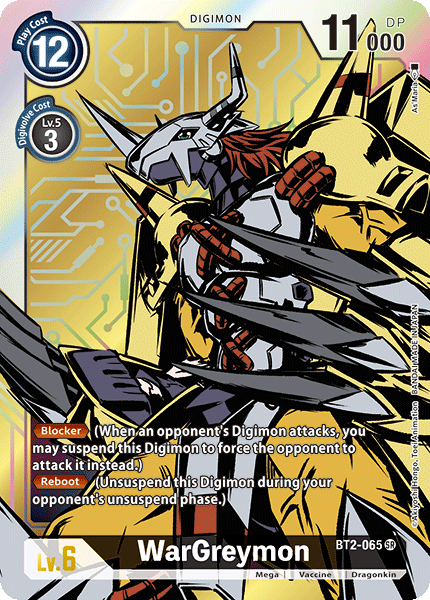 WarGreymon [BT2-065] (Alternate Art) [Release Special Booster Ver.1.0] | Enigma On Main