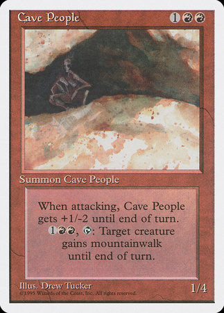 Cave People [Fourth Edition] | Enigma On Main