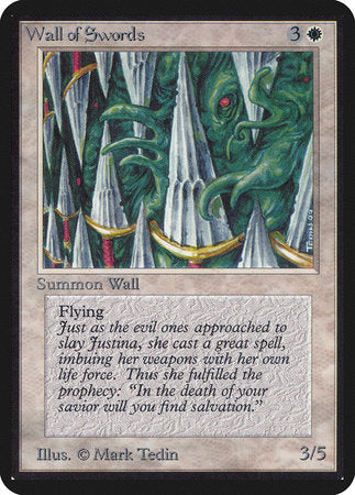 Wall of Swords [Limited Edition Alpha] | Enigma On Main