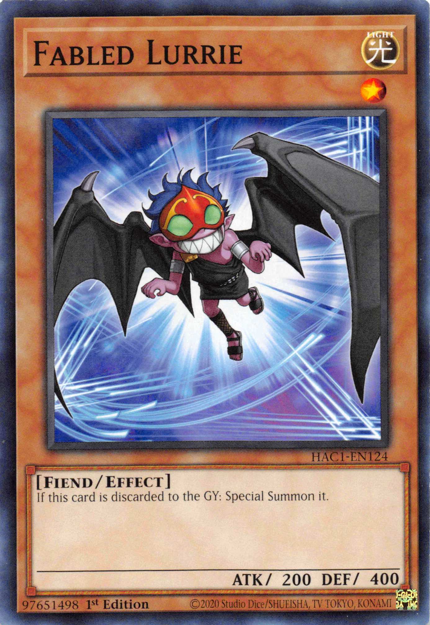 Fabled Lurrie [HAC1-EN124] Common | Enigma On Main