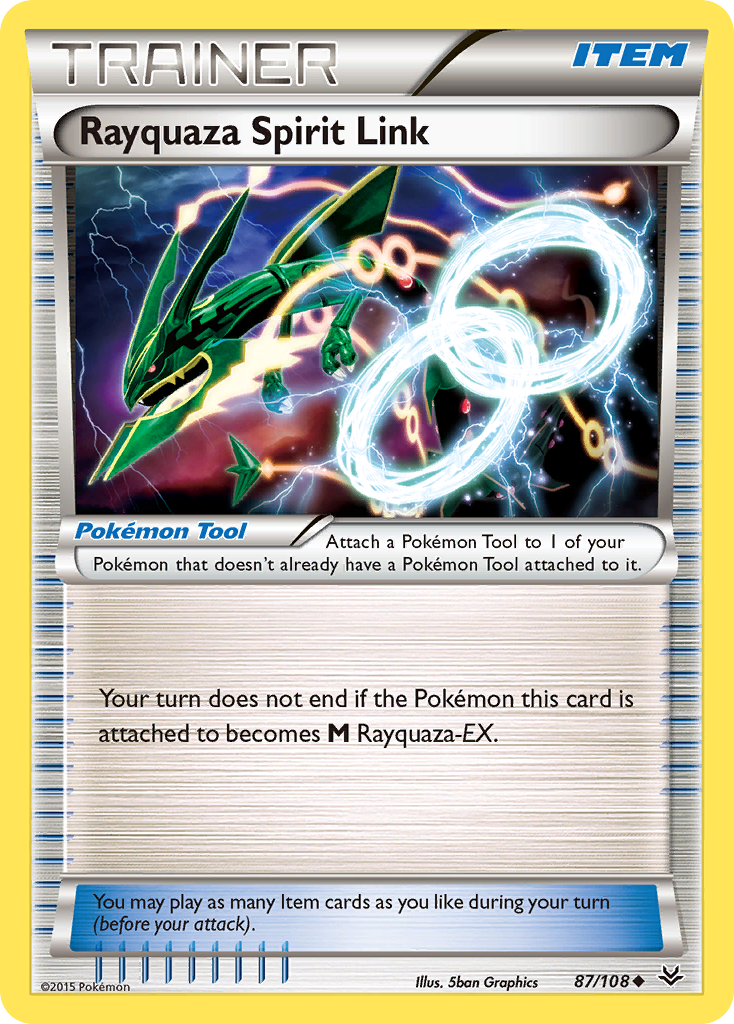 Rayquaza Spirit Link (87/108) [XY: Roaring Skies] | Enigma On Main