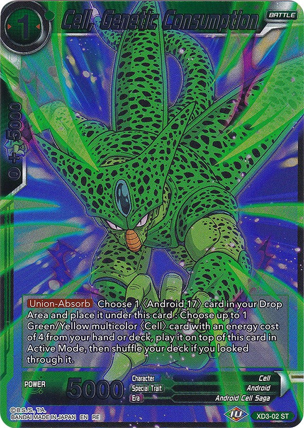 Cell, Genetic Consumption (XD3-02) [Ultimate Deck 2022] | Enigma On Main