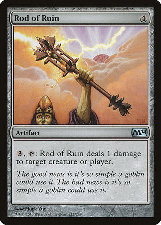 Rod of Ruin [Magic 2014] | Enigma On Main