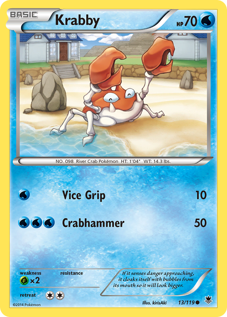 Krabby (13/119) [XY: Phantom Forces] | Enigma On Main