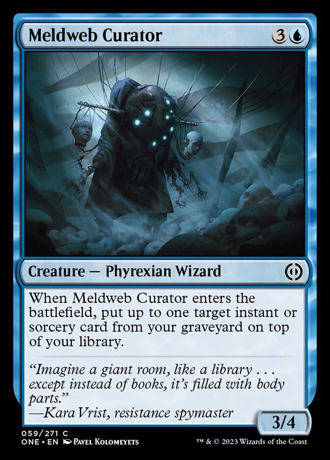 Meldweb Curator [Phyrexia: All Will Be One] | Enigma On Main
