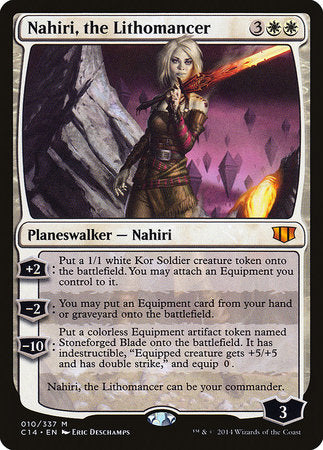 Nahiri, the Lithomancer [Commander 2014] | Enigma On Main